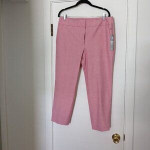 LOFT Pink Straight Leg Pants